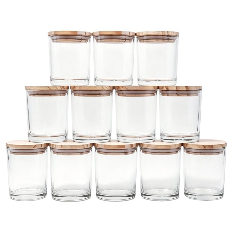 M11K- لصنع حاويات الشموع - عبو - مراجعة Candle Making Jars With Lids وسعره