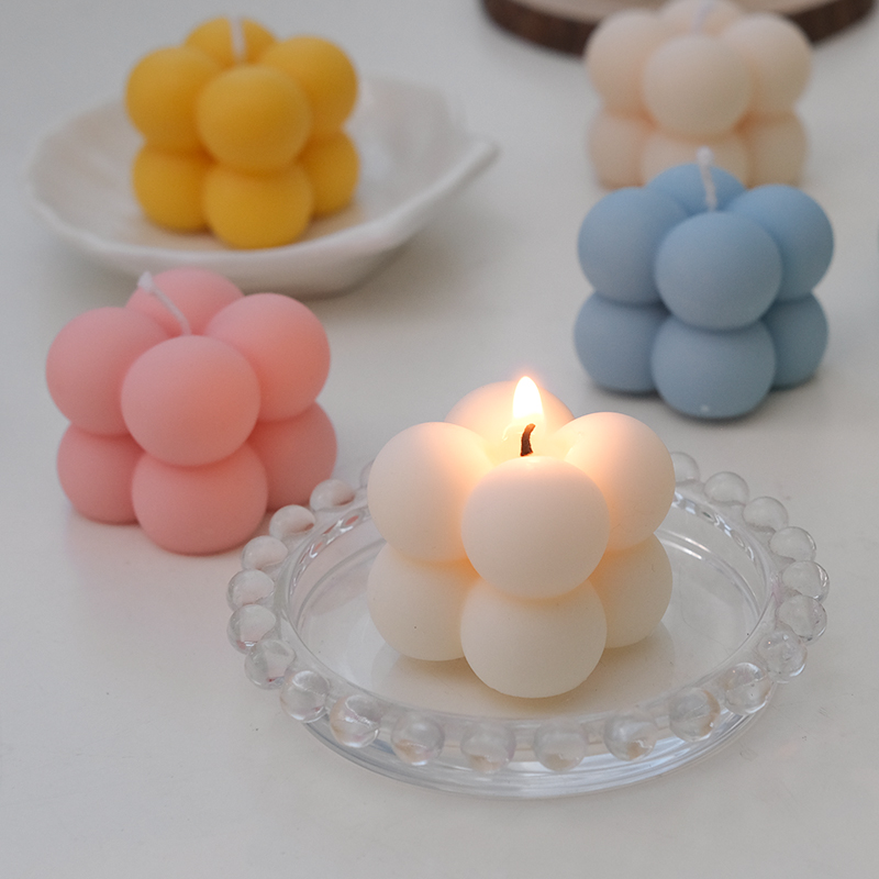 ثلاثية الأبعاد فقاعة مكعب شمعة - مراجعة Candle Making Tutorial وسعره
