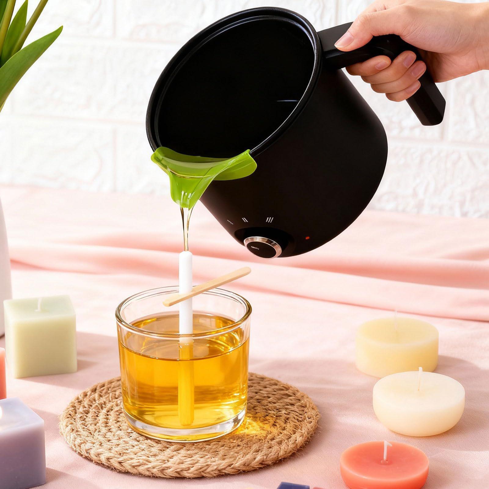 وعاء كهربائي لصهر الشمع بسعة 1 - مراجعة Candle Making Jug وسعره