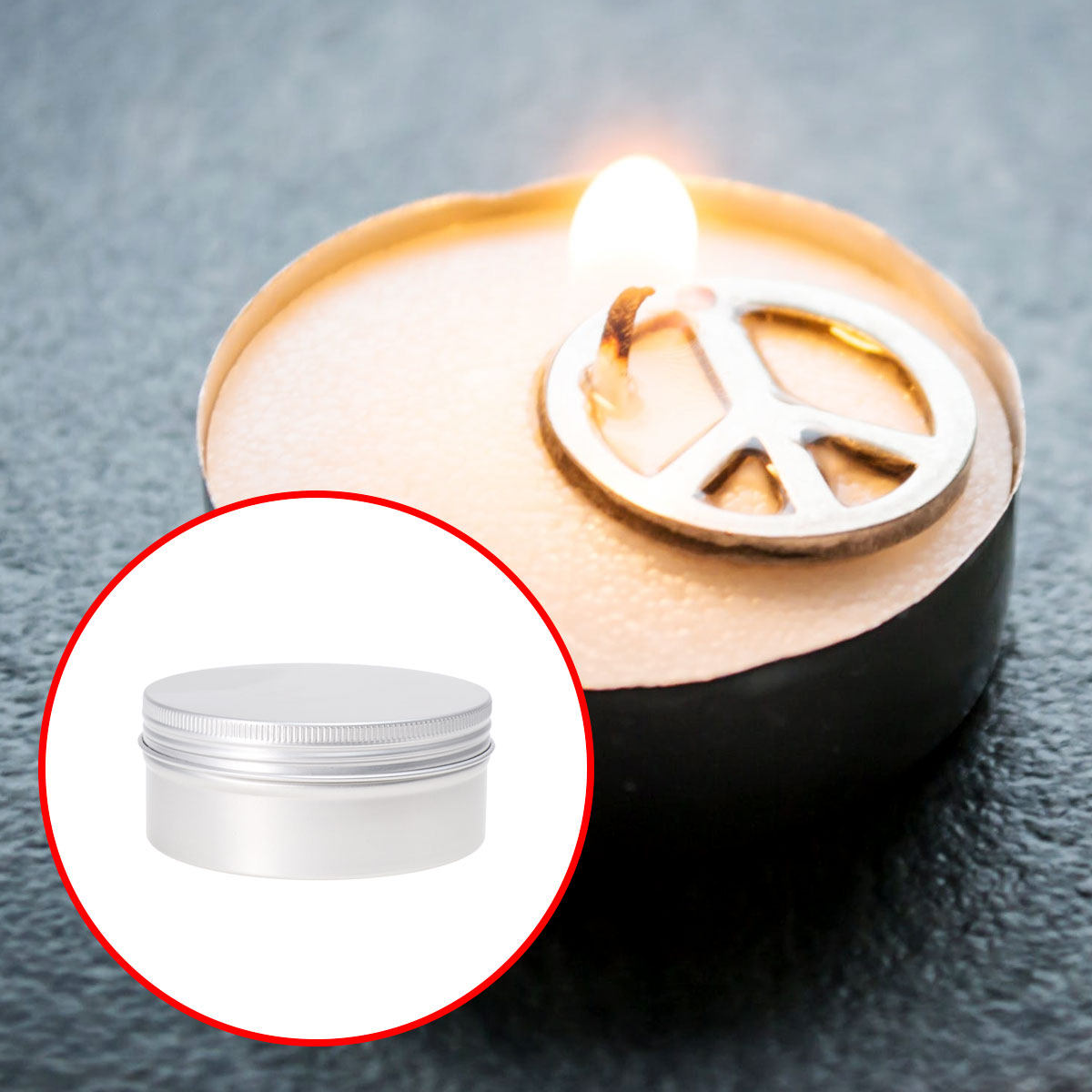10 قطع من عبوات عينات زجاجات ا - مراجعة Tin Container Lid وسعره