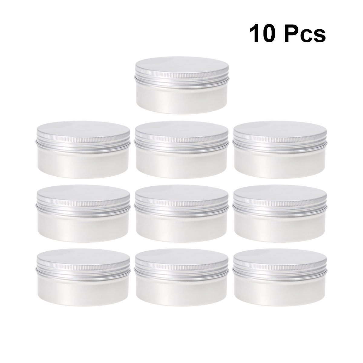 10 قطع من عبوات عينات زجاجات ا - مراجعة Tin Container Lid وسعره