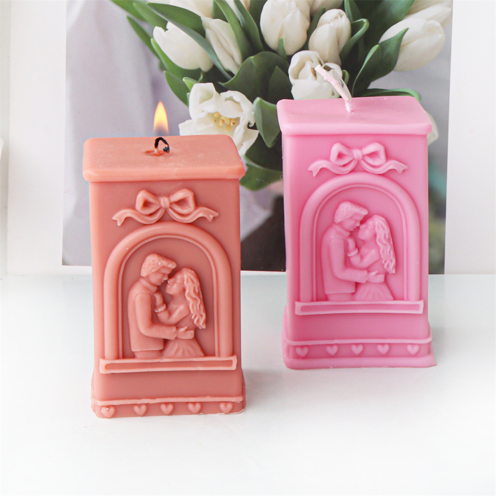 رجل وامرأة عمود سيليكون قالب ش - مراجعة Candle Making Kits وسعره