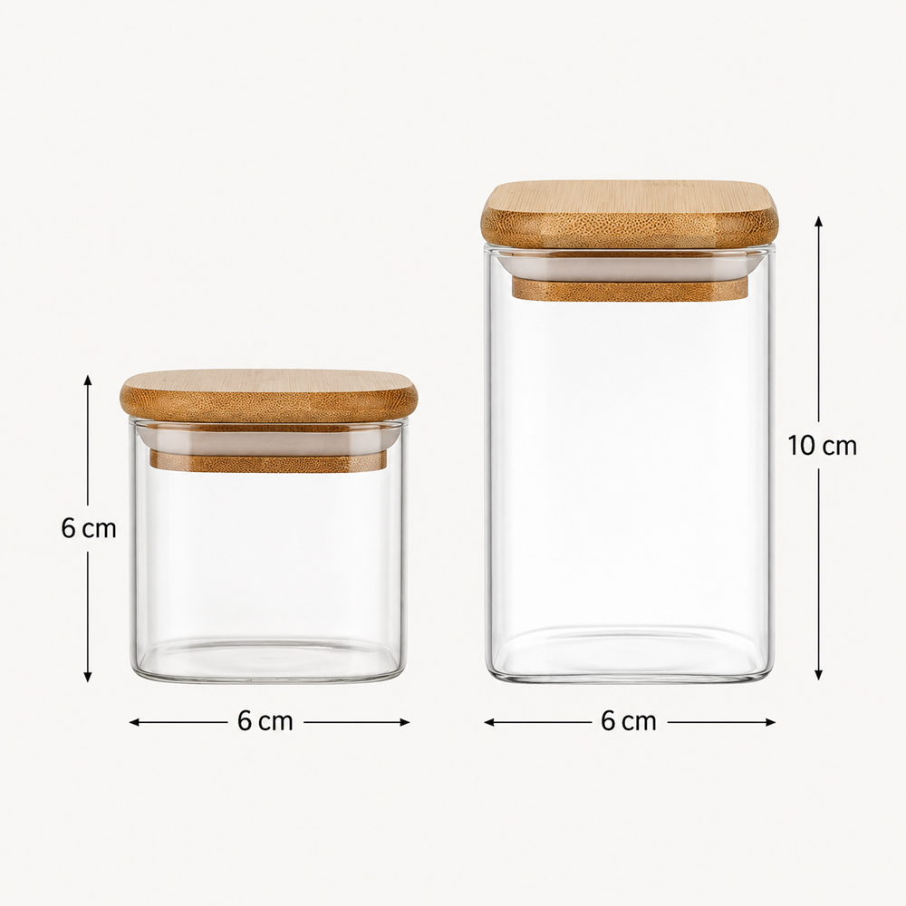أوعية توابل مع ملصقات، برطمانا - مراجعة Candle Making Jars With Lids وسعره