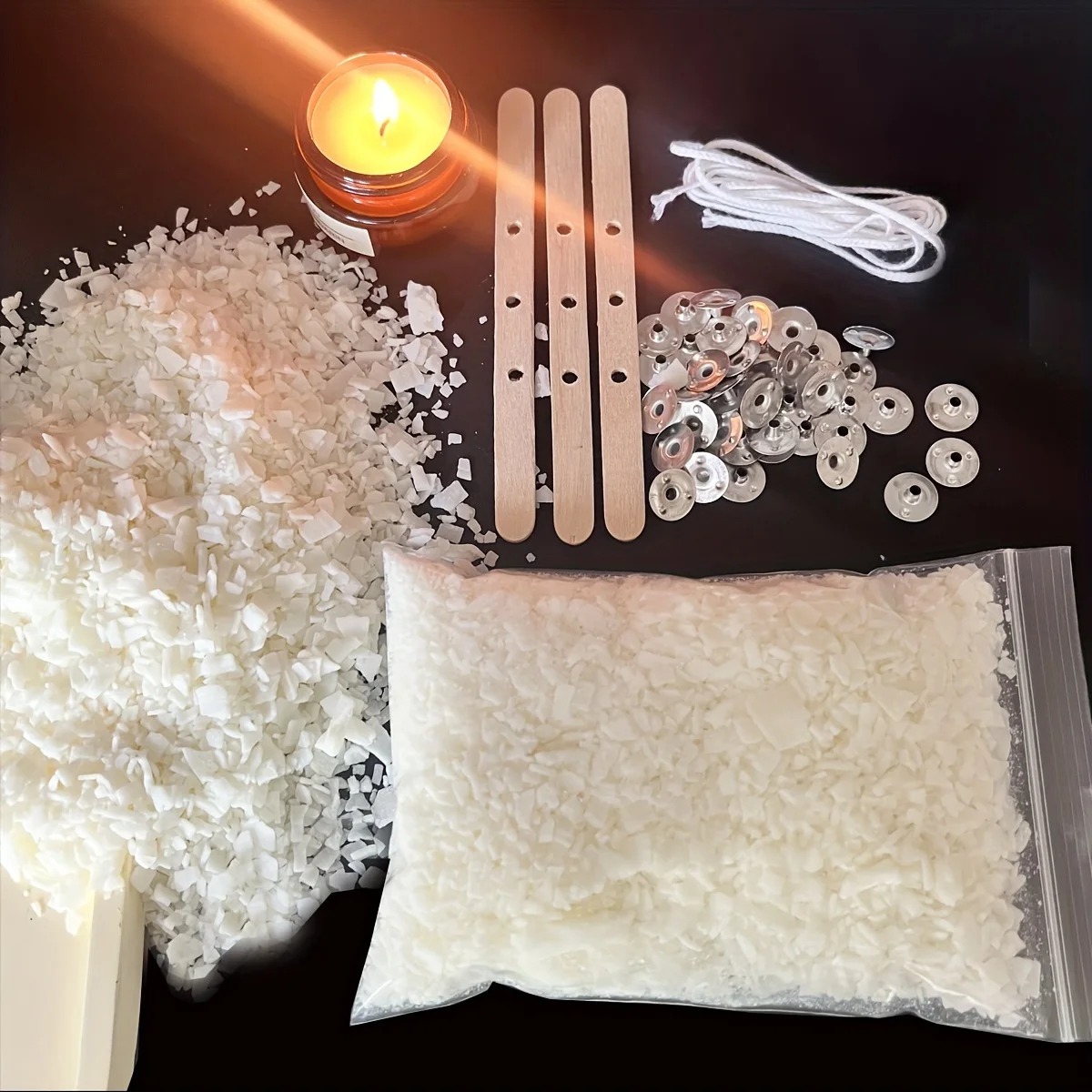مجموعات صنع الشموع 100 جرام شم - مراجعة Candle Making Kits وسعره