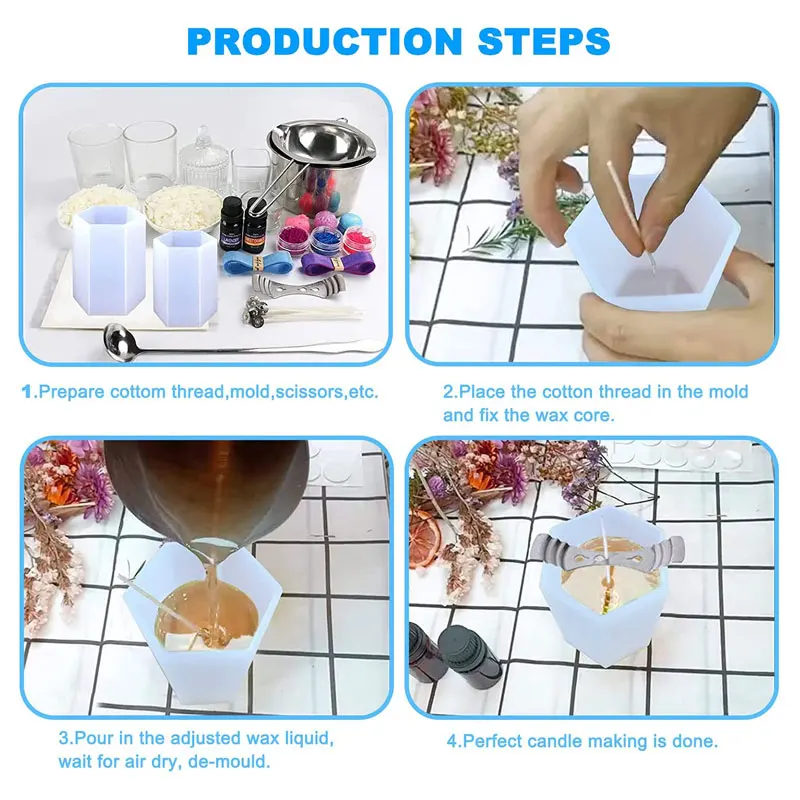 اسطوانة سيليكون شمعة قوالب الر - مراجعة Candle Making Tutorial وسعره