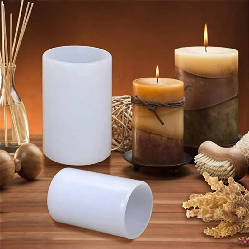 اسطوانة سيليكون شمعة قوالب الر - مراجعة Candle Making Tutorial وسعره