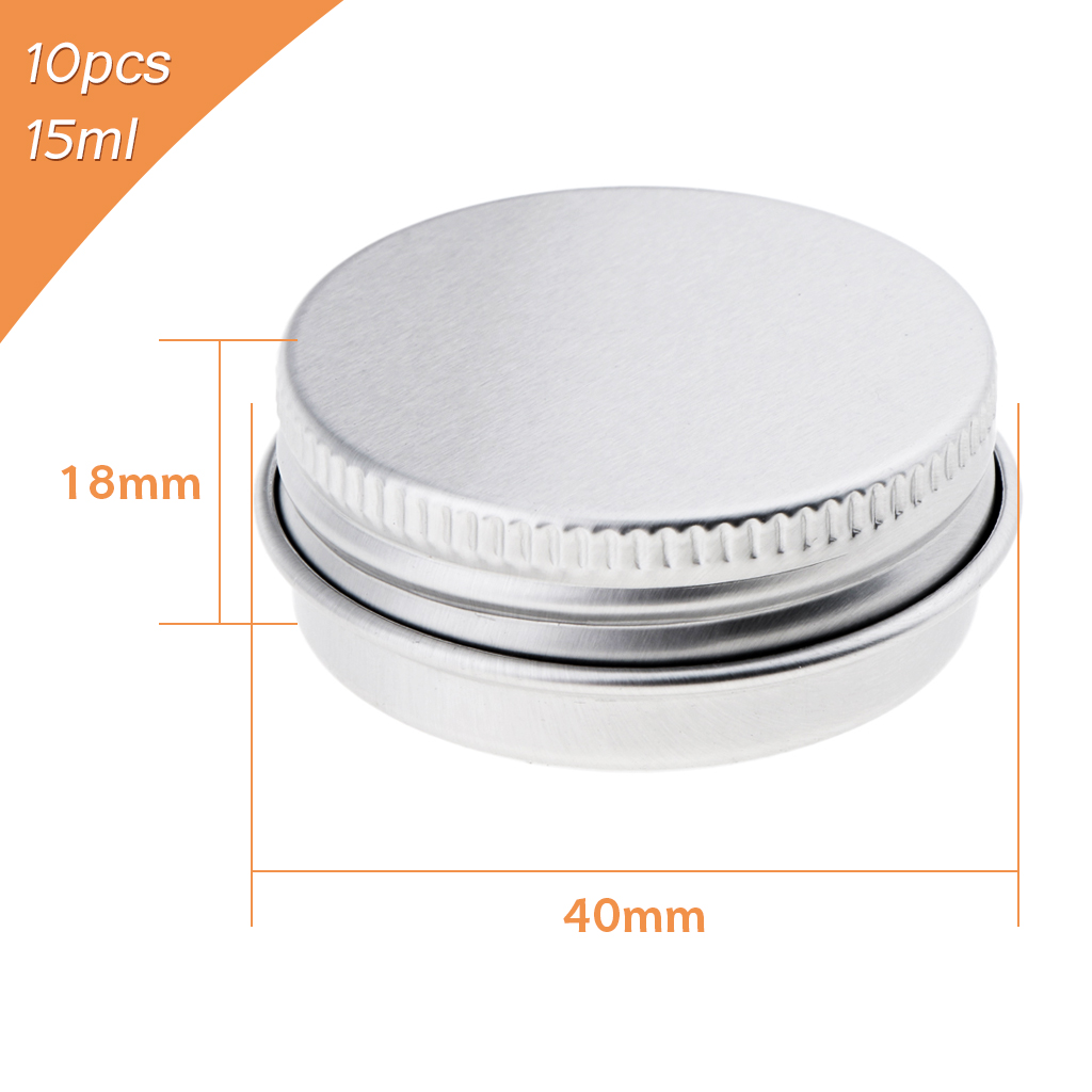 عبوة مستحضرات تجميل بغطاء، سعة - مراجعة Tin Container Lid وسعره
